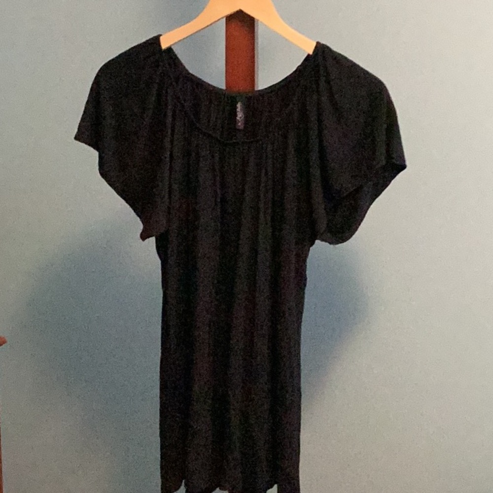 Elegant Black Women's Top